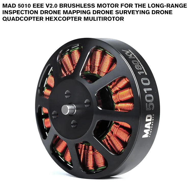 MAD 5010 EEE V2.0 Brushless Motor For The Long-Range Inspection Drone Mapping Drone Surveying Drone Quadcopter Hexcopter Mulitirotor MAD 5010 EEE V2.0 Brushless Motor For The Long-Range Inspection Drone Mapping Drone Surveying Drone Quadcopter Hexcopter Mulitirotor